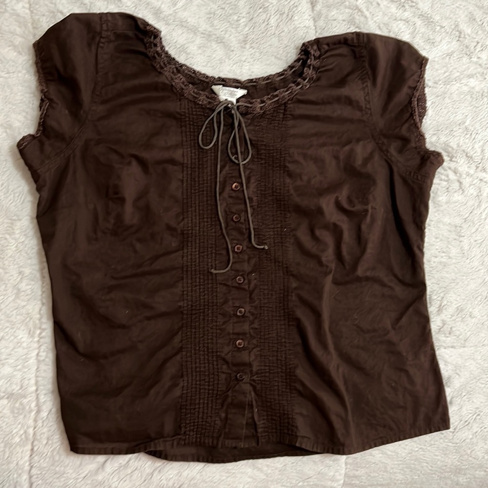 Christopher & Banks top, size M